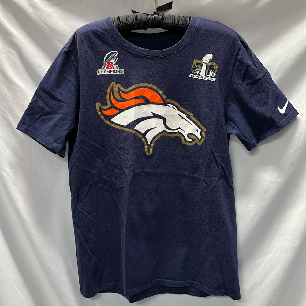 Nike Denver Broncos Super Bowl 50 Tee Shirt